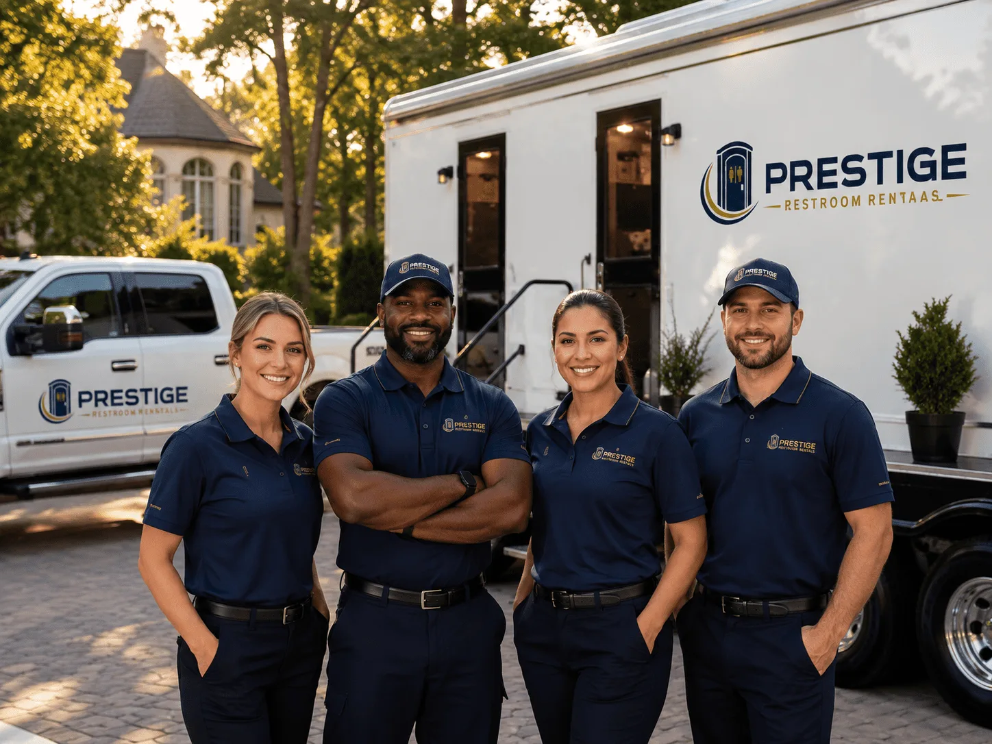 Trusted Luxury Portable Restrooms company in Claridge, PA